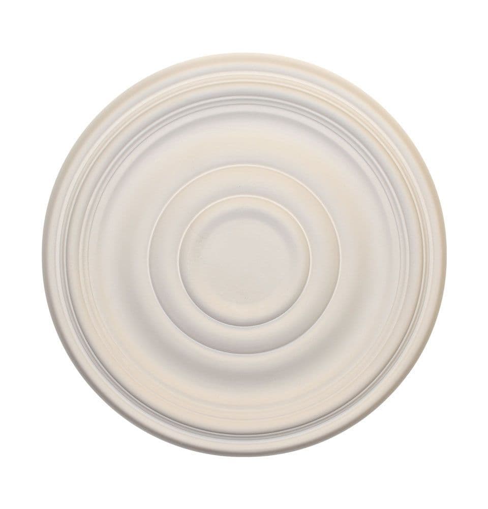 15" Plain Plaster Ceiling Rose 387mm