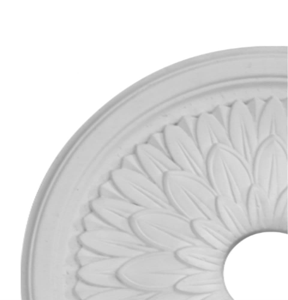 17 inch Gerbera Plaster Ceiling Rose 432mm