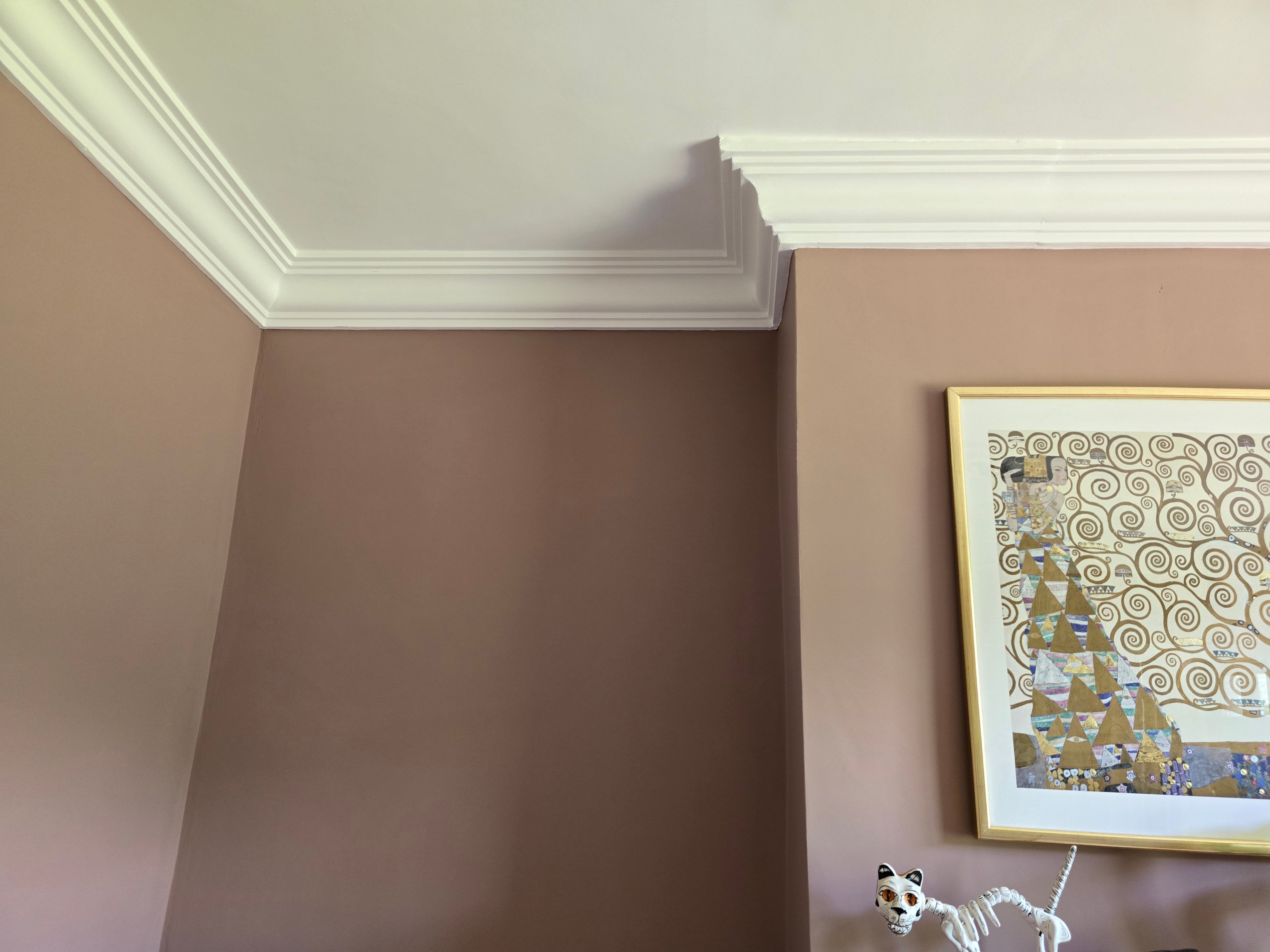 Small Traditional Ogee Plaster Coving 85mm x 100mm