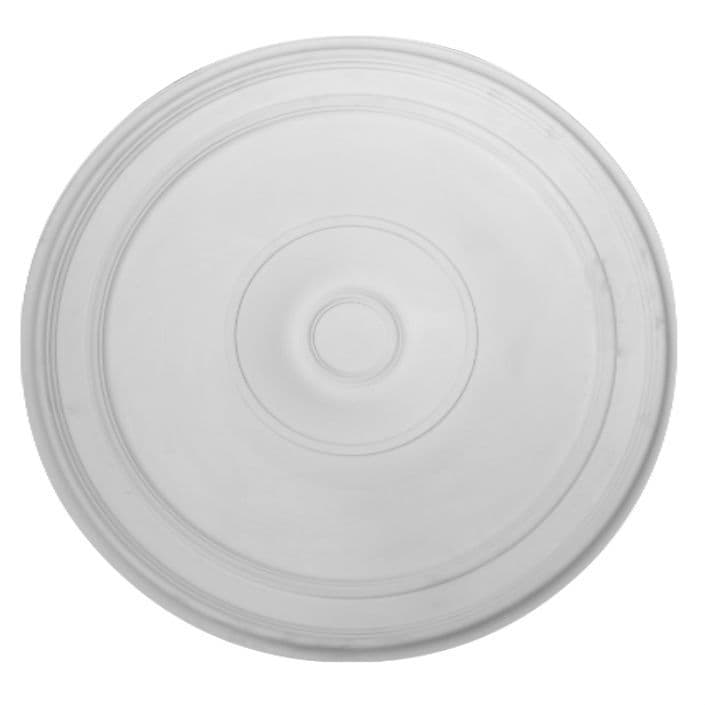 29" Deep Plain Plaster Ceiling Rose 736mm