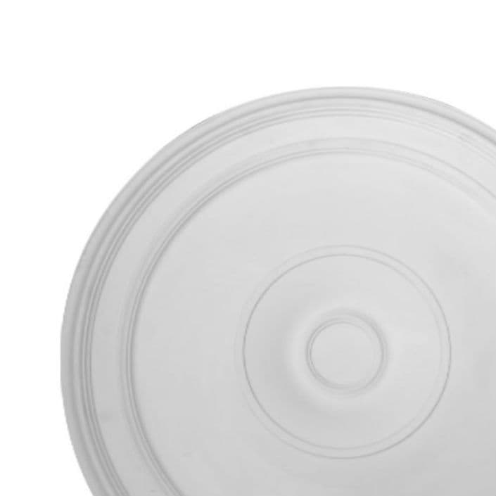 29" Deep Plain Plaster Ceiling Rose 736mm