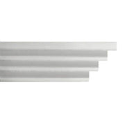 4 Step Art Deco Plaster Coving 70mm x 80mm