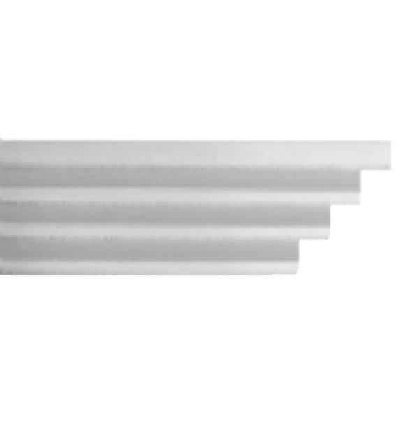 4 Step Art Deco Plaster Coving 70mm x 80mm
