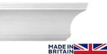 Arts and Crafts Plaster Coving 145mm x 135mm