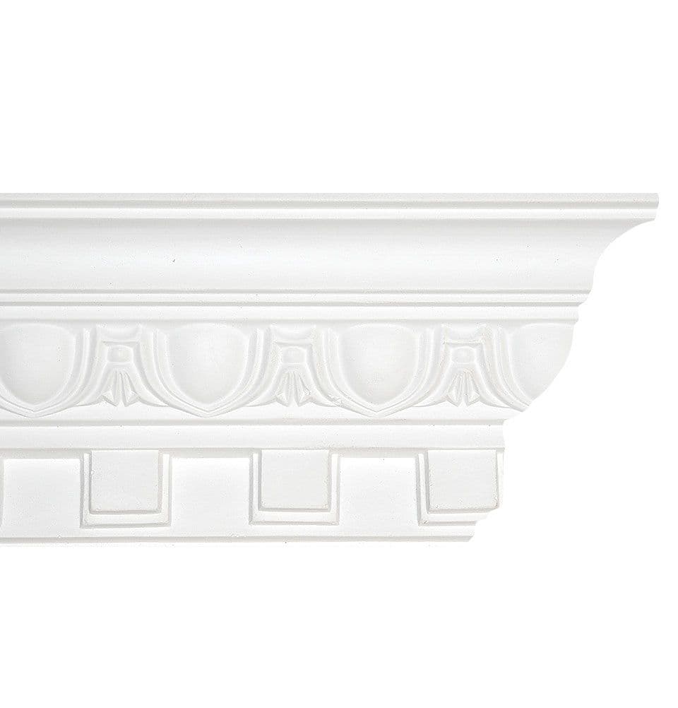 Dentil Egg and Dart Plaster Coving 80mm x 90mm