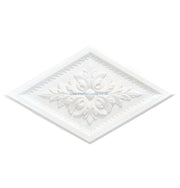 Diamond Acanthus Plaster Ceiling Rose 660mm by 390mm