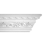 Edwardian Fleur de Lys Plaster Coving80mm x 110mm