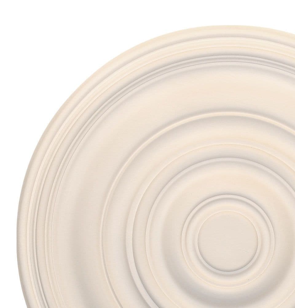 24inch Plain Plaster Ceiling Rose 609mm