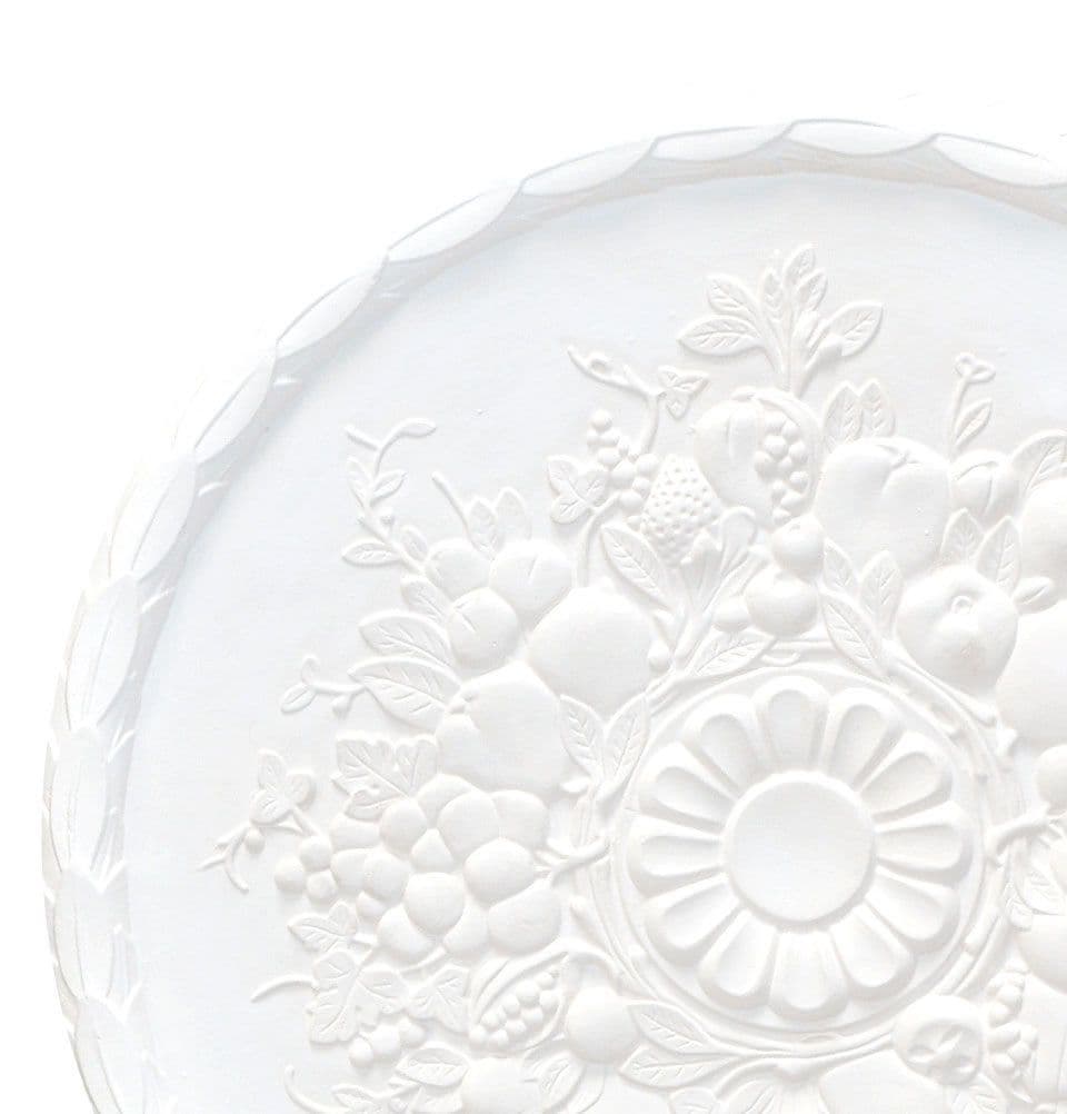 Harvest Leaf Plaster Ceiling Rose 550mm