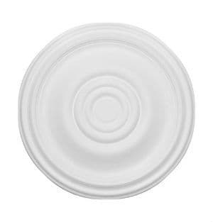 25 inch Plain Plaster Ceiling Rose 641mm
