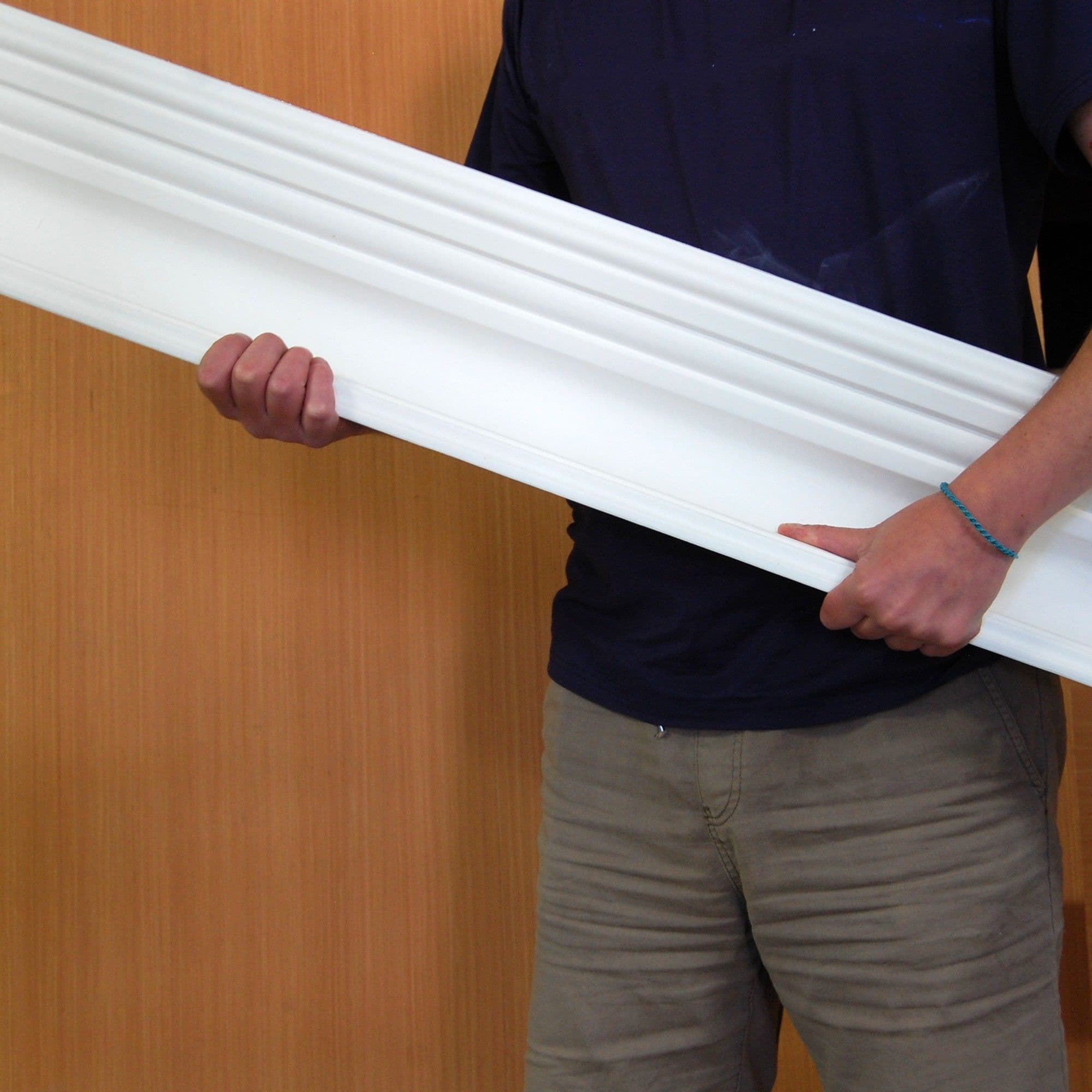 Swan Neck Plaster Coving 178mm x 89mm