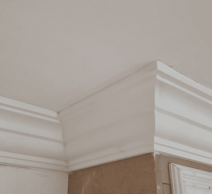 Small Lancaster Traditional Plaster Coving 80mm x 90mm