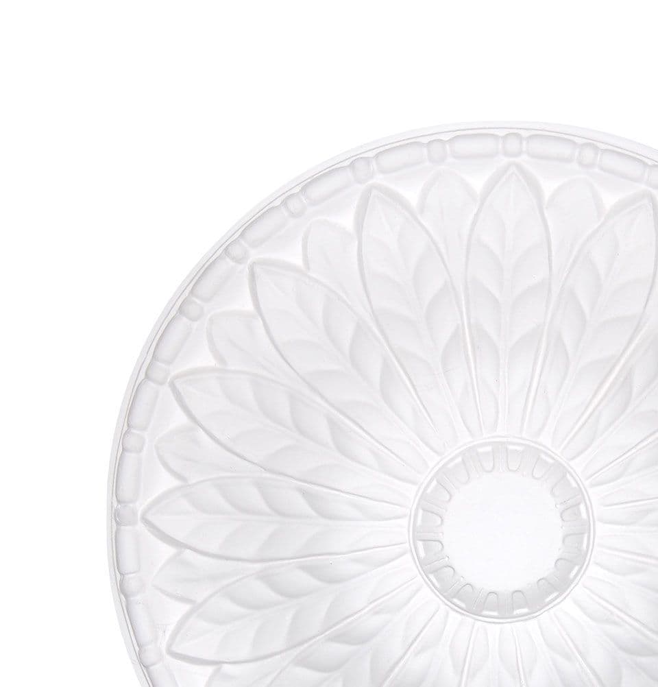 Large Spread Leaf Plaster Ceiling Rose 610mm
