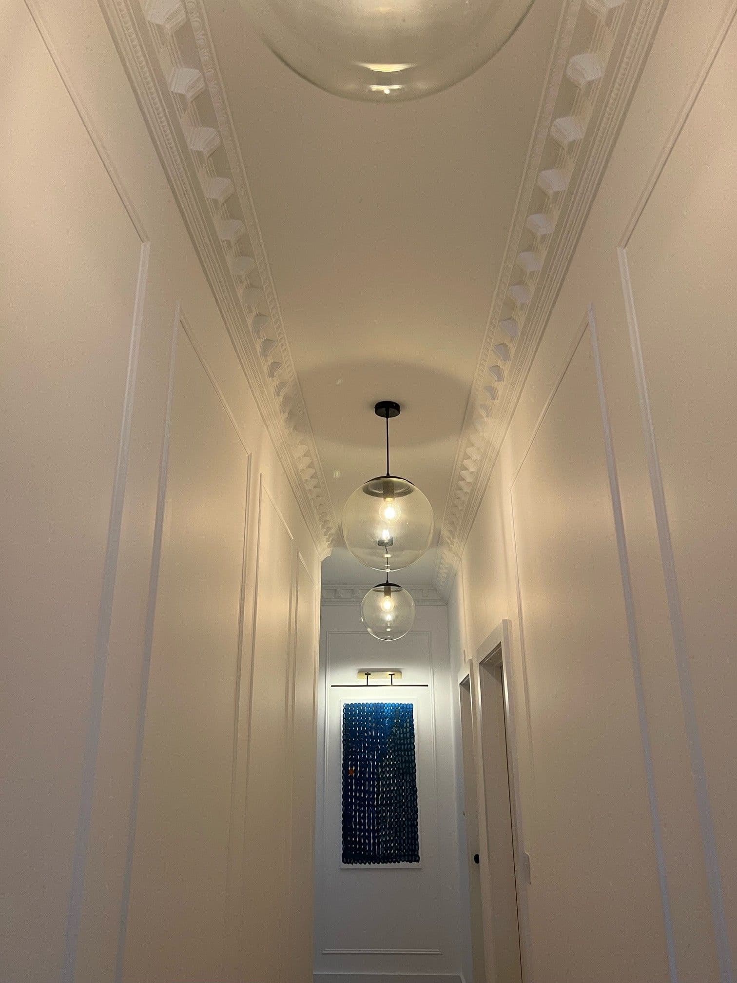 Medium Victorian Ornate Plaster Coving 125mm x 140mm