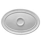 Medium Plain Oval Plaster Ceiling Rose  720mm by 490mm