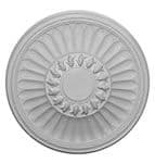 18" Rosebud Plaster Ceiling Rose 465mm
