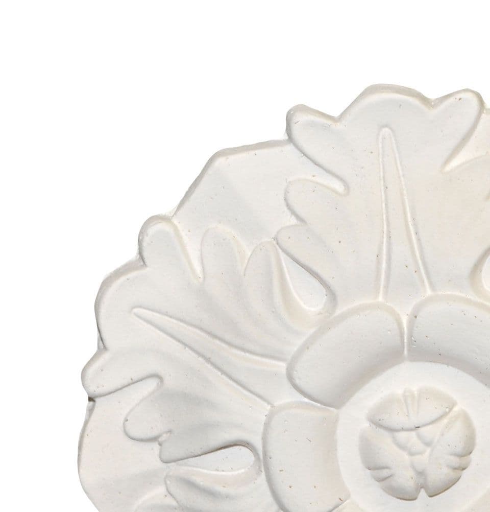 7 inch Flower Plaster Ceiling Rose 178mm