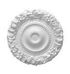 Floral Plaster Ceiling Rose 500mm