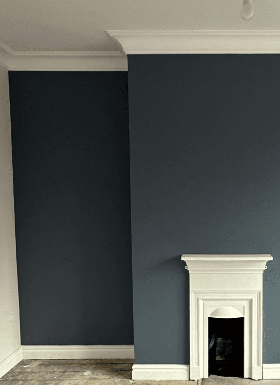 Medium Edwardian Plain Plaster Coving 100mm x 100mm