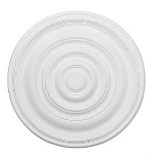 24inch Plain Plaster Ceiling Rose 609mm