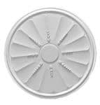 Round Adam Drop Plaster Ceiling Rose 508mm