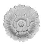 7 inch Flower Plaster Ceiling Rose 178mm