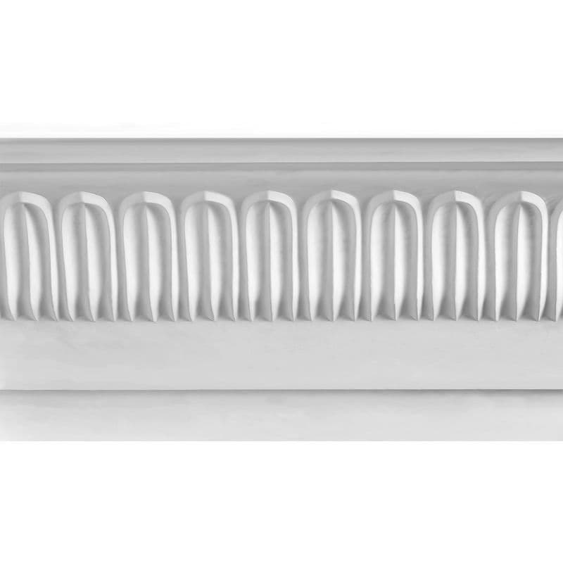 Large Fluted Plaster Coving 102mm x 140mm