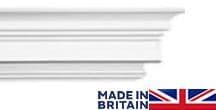 Large Victorian Plaster Coving 143mm x 165mm