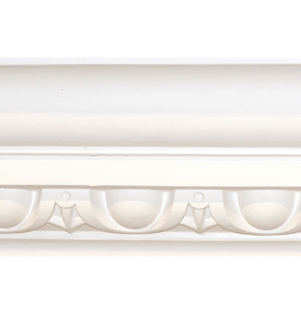 Large Egg and Dart Plaster Coving 121mm x 127mm
