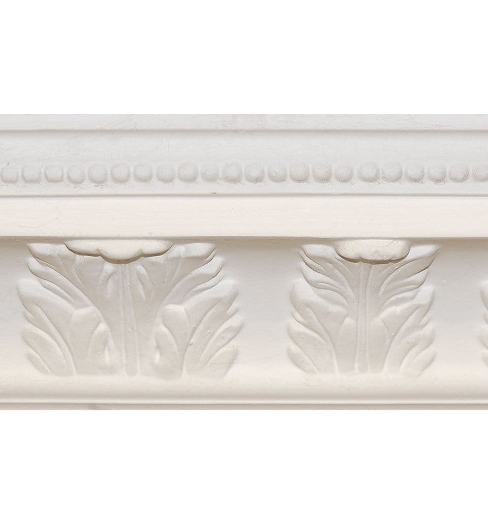 Water Leaf Plaster Coving 102mm x 127mm