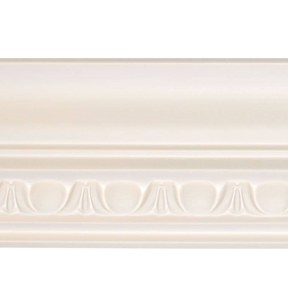 Small Egg and Dart Plaster Coving 90mm x 100mm