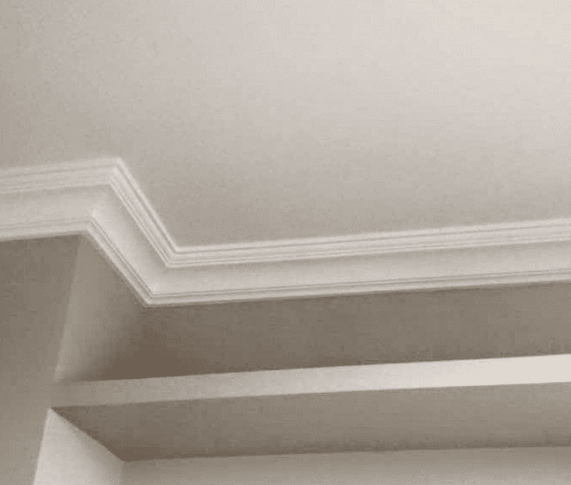 Small Concave Plaster Coving 85mm x 85mm