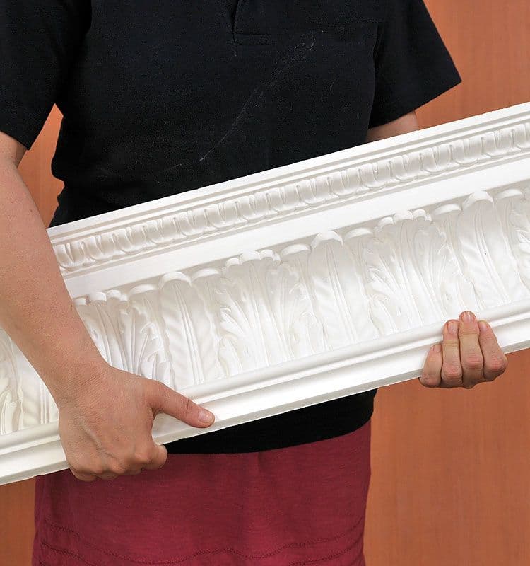 Regal Acanthus Leaf Plaster Coving 144mm x 160mm