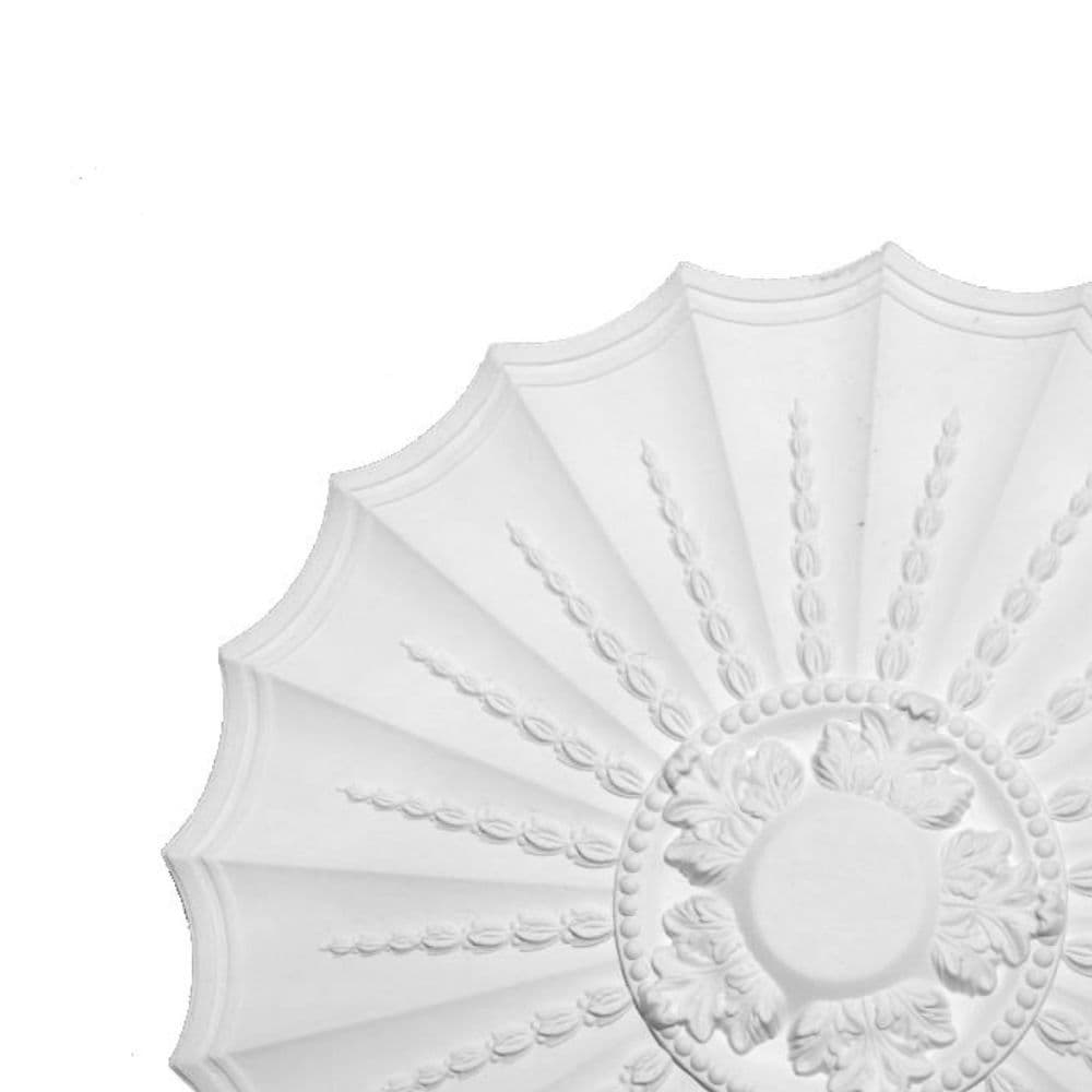 Large Adams Plaster Ceiling Rose 495mm