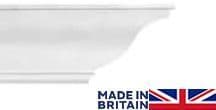 Elsham Plaster Coving 121mm x 57mm