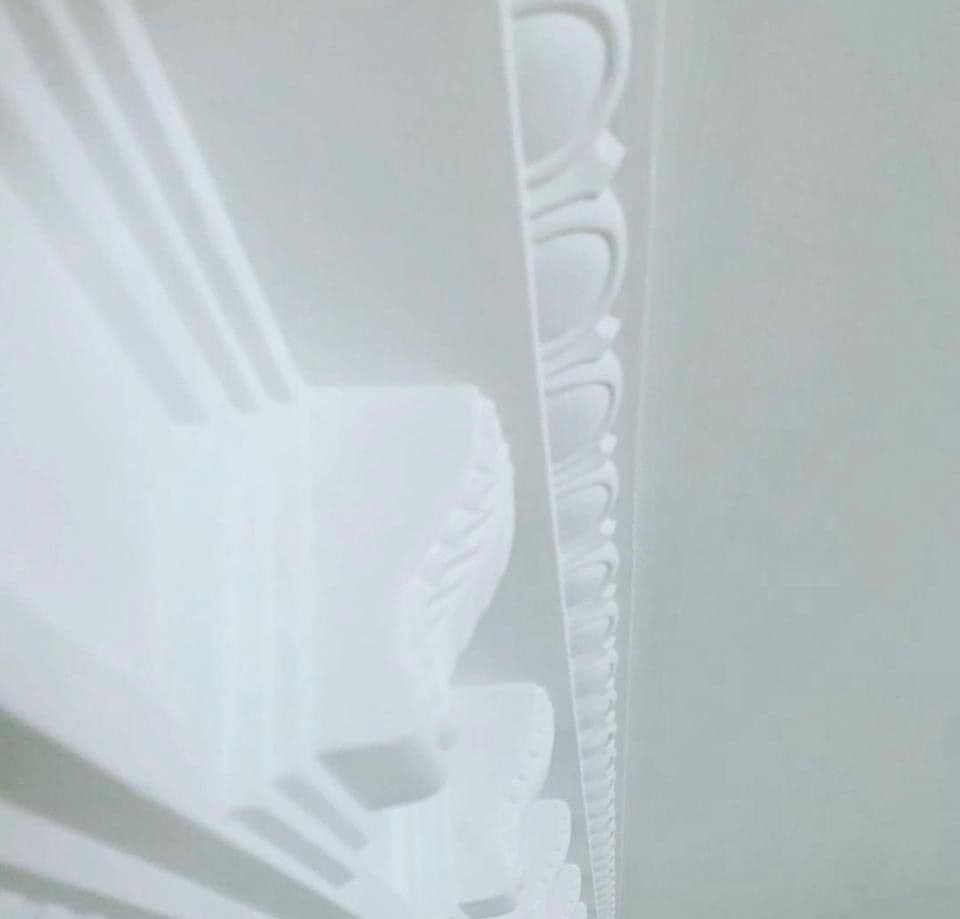 Large Victorian Ornate Plaster Coving 200mm x 223mm