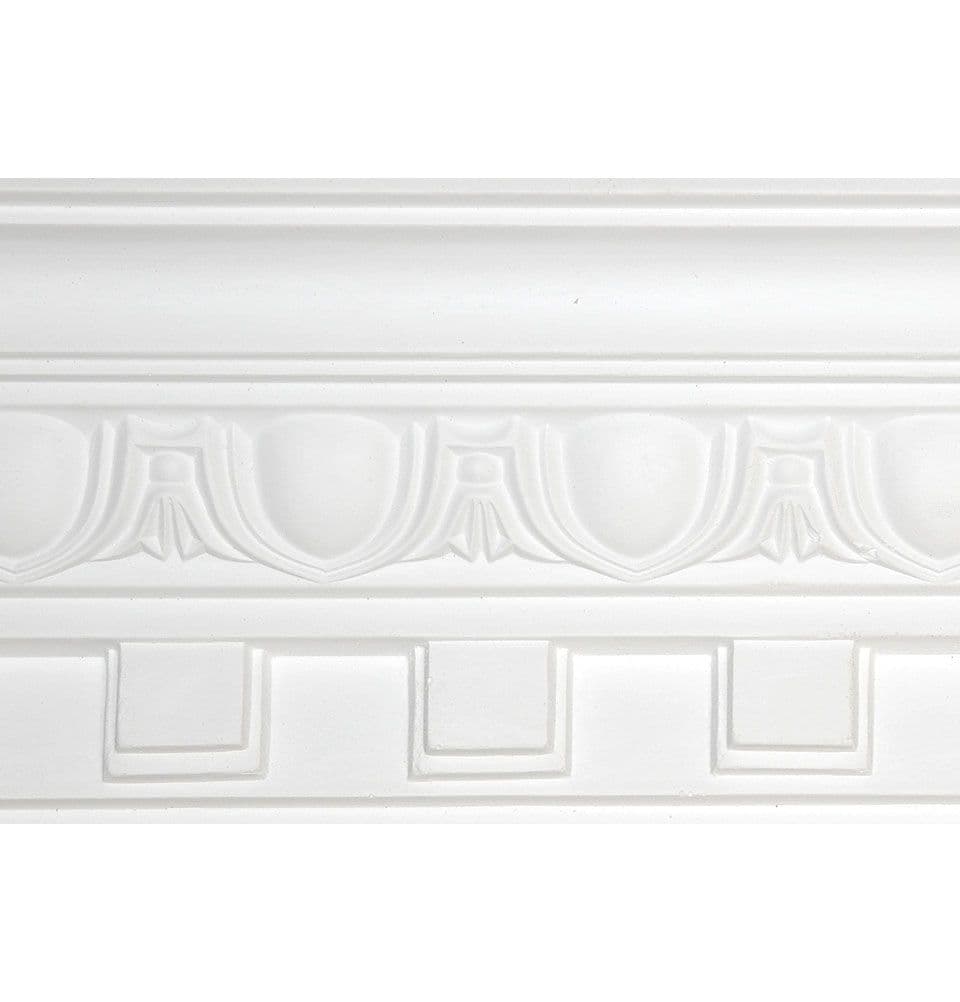 Dentil Egg and Dart Plaster Coving 80mm x 90mm