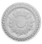 14 inch Small Egg and Dart Plaster Ceiling Rose 356mm