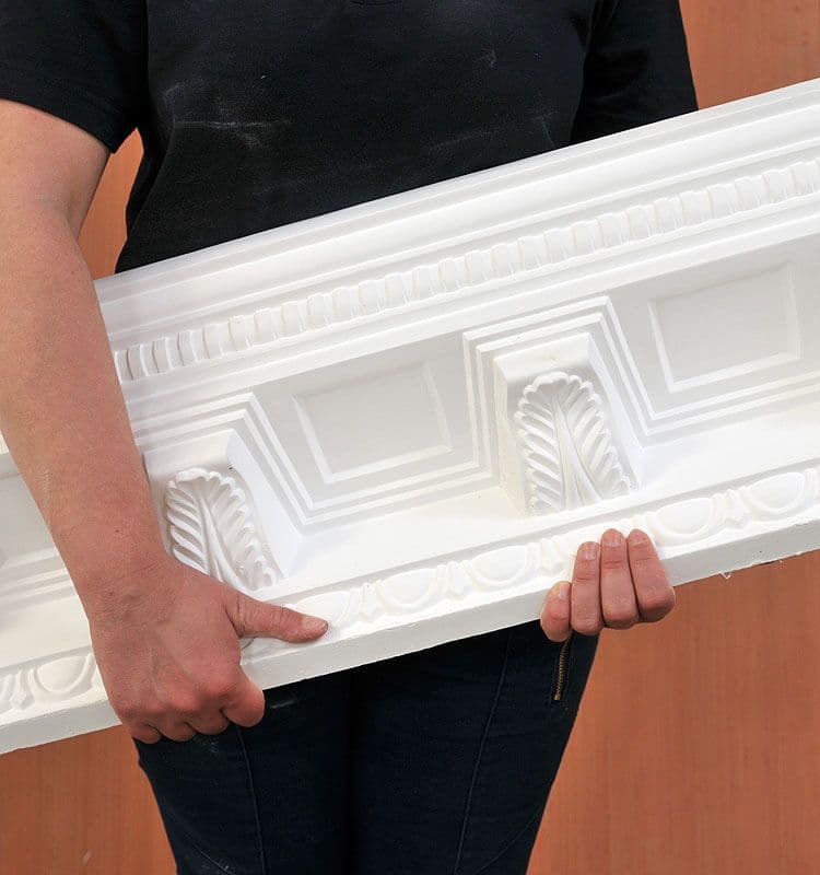 Large Victorian Ornate Plaster Coving 200mm x 223mm