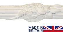 Ribbon and Flower Dado Rail 51mm
