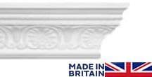 Large Honey Suckle Plaster Coving 95mm x 121mm