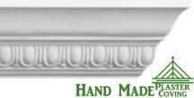 Classic Egg and Dart Plaster Coving 70mm x 90mm