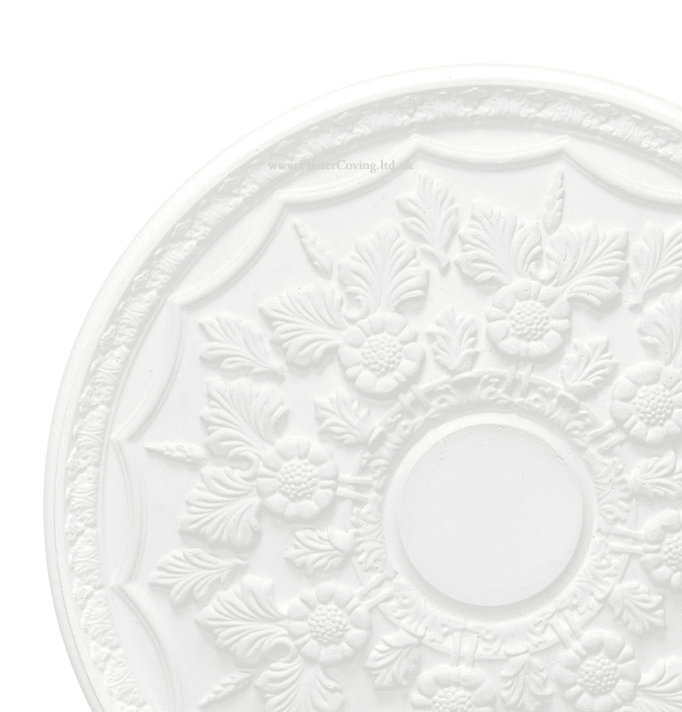 Adam Harvest Plaster Ceiling Rose 468mm