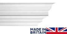 Large Georgian Plaster Coving 143mm x 156mm
