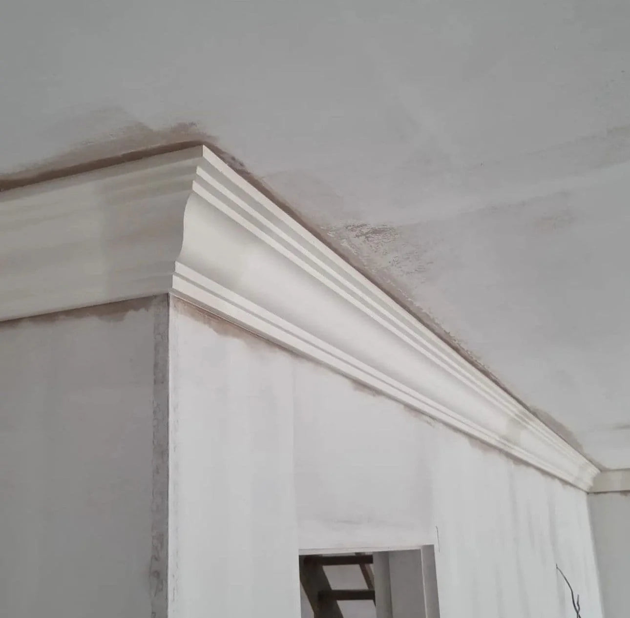 Large Traditional Ogee Plaster Coving 120mm x 160mm - 24m Pack