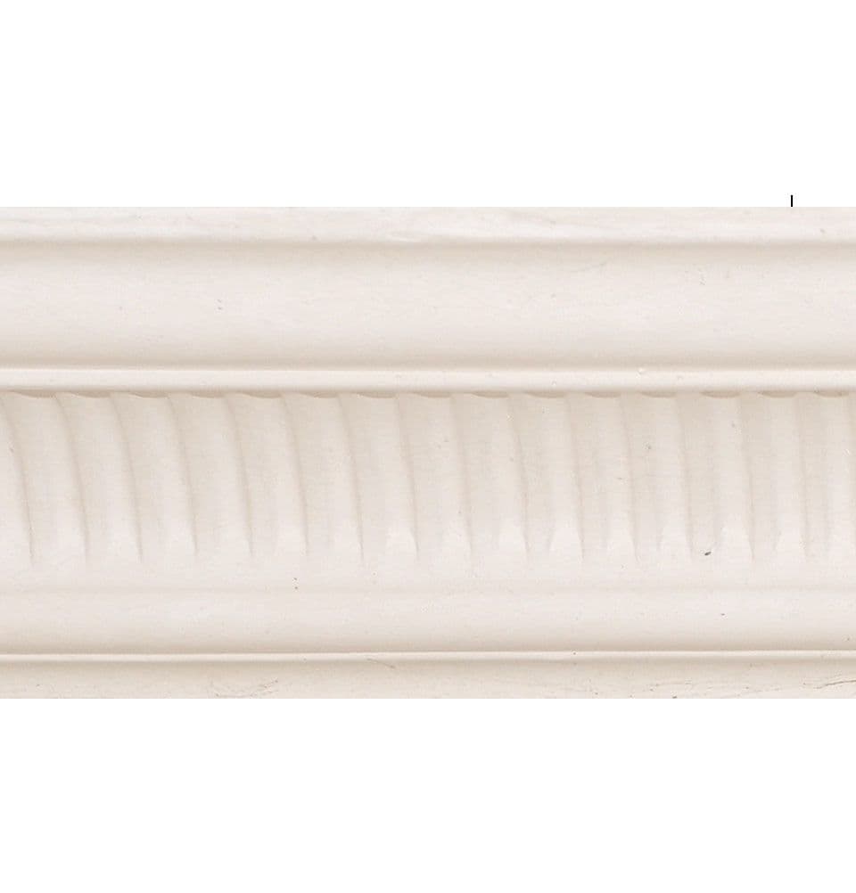 Large Fluted Plaster Coving 127mm x 130mm