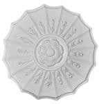 12.5 inch Small Adam Plaster Ceiling Rose 318mm