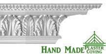 Regal Acanthus Leaf Plaster Coving 144mm x 160mm