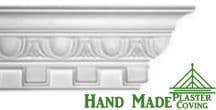 Dentil Egg and Dart Plaster Coving 80mm x 90mm