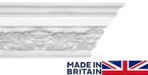 Large Royal Acanthus Leaf Plaster Coving 137mm x 169mm